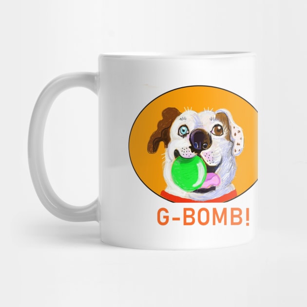 G-BOMB STAFFY CARTOON ORANGE by MarniD9